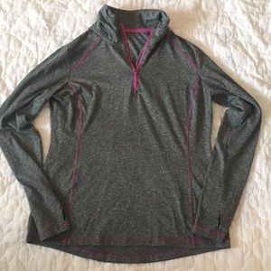 Grey Workout Pullover